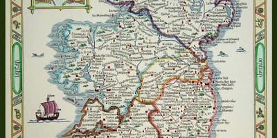 Карта средневековой Ирландии